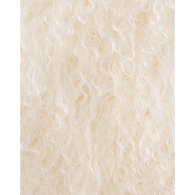 Textile 18 Inch Wool Feather Velvet Pillow | Cloud Like Fluffy Cushion For Sale - Image 7 of 7