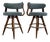 1960’s Mid-Century Modern Bentwood Counter Stools - A Pair For Sale