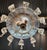 Vintage Murano Chandelier in Clear Blown Glass, 1950s For Sale - Image 6 of 7