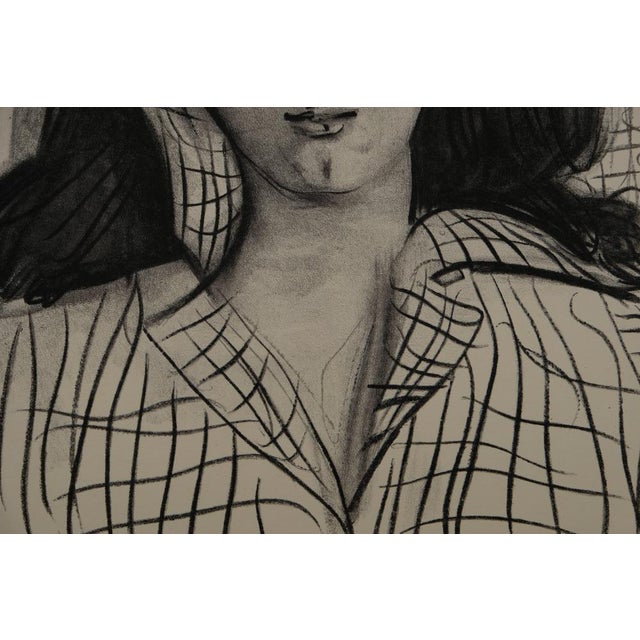 Pablo Picasso, Portrait of Jacqueline, Lithograph For Sale - Image 3 of 6
