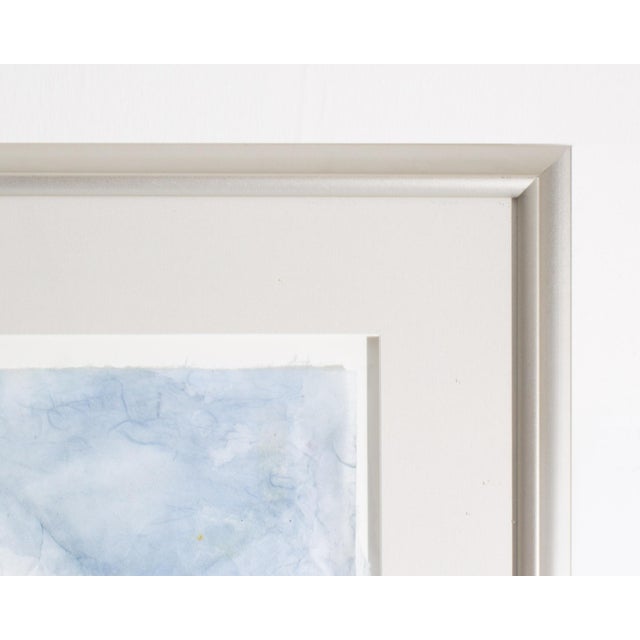 1990s 1999 "Mist Over Water" Abstract Collage by Nancy Hathaway For Sale - Image 5 of 8
