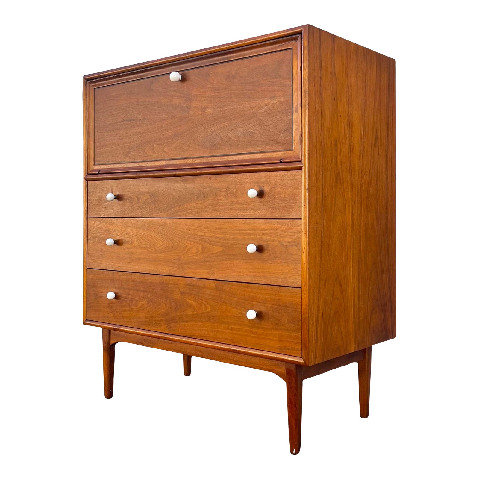 Mid-Century Petite Highboy Dresser | 'Declaration' Series by