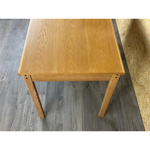 Vintage Oak Writing Desk with Sliding Top by Peter Løvig Nielsen for Løvig, 1960s For Sale - Image 8 of 18