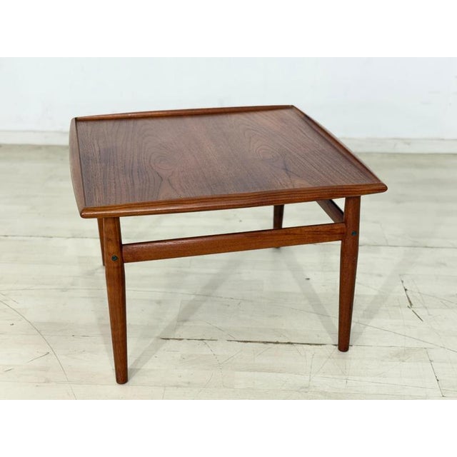 Mid-Century Danish Teak Coffee Table by Grete Jalk for Glostrup Møbelfabrik, 1960s For Sale - Image 11 of 11