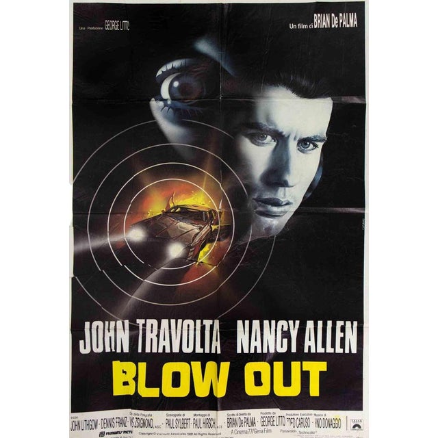 Vintage Poster Italian 2-Foglio (100 × 140 cm), Cinema 77 / Geria Film. Directed by Brian De Palma, starring John...