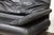 1980s Postmodern Alanda Italian Black Leather Sofa by Paola Pive for B&b Italia For Sale - Image 5 of 8