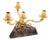 1960s Aldo Tura Modernist Three-Arm Candelabrum For Sale