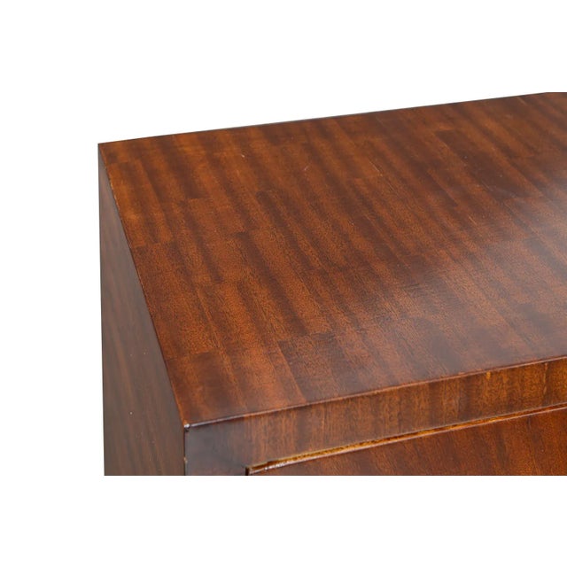 Early 21st Century Exquisite Parquetry Cabinet With Starburst Pattern For Sale - Image 5 of 10