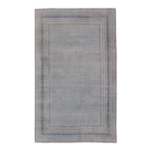 Exquisite Antique Persian Tabriz Rug With Subtle Geometric Designs 10'8