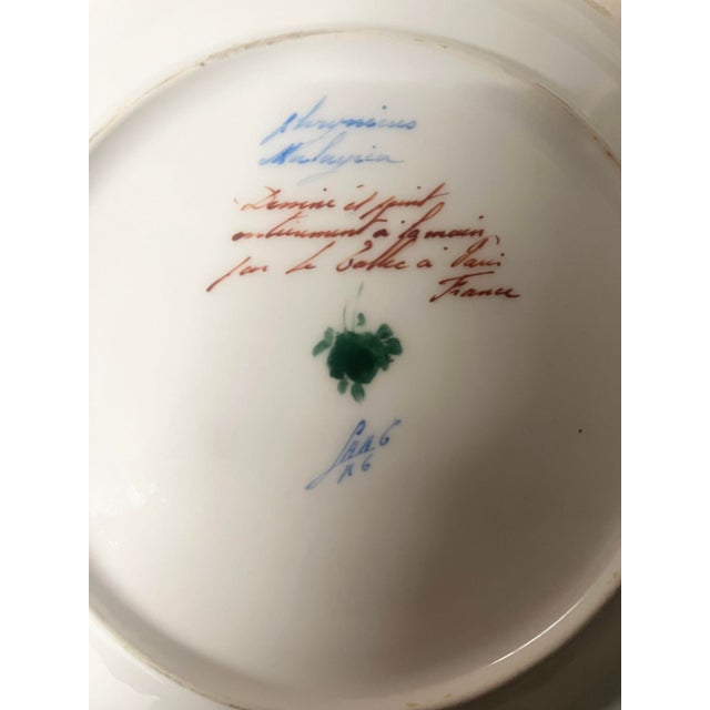Beaux-Arts Butterfly Plate, Le Tallec, for Tiffany & Co. For Sale - Image 3 of 4