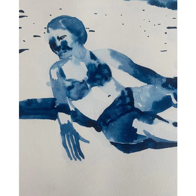 Hanna Ilczyszyn, Hot, Watercolour, 2022 For Sale - Image 4 of 6