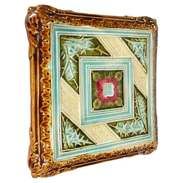 Ceramic Centerpiece by J.G. Givet, 1920s For Sale - Image 3 of 10