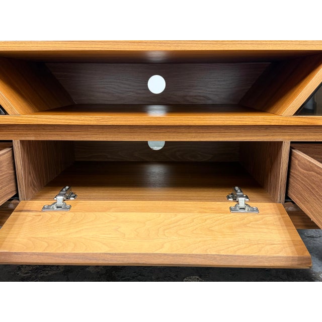Alan Soria for Vig Furniture Nova Domus Soria Walnut Media Stand For Sale - Image 11 of 12