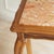 Louis XV Style Wood Side Table with Marble Top and Shelf For Sale - Image 3 of 9