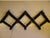 Accordion or cross-shaped coat rack, in original condition, typical of the 1960s. Versatile thanks to its extendable...
