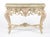 1960s Italian Rococo Console Table Baroque Revival For Sale - Image 9 of 11