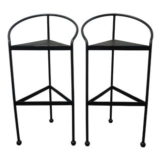 Vintage High Stools, 1986, Set of 2 For Sale