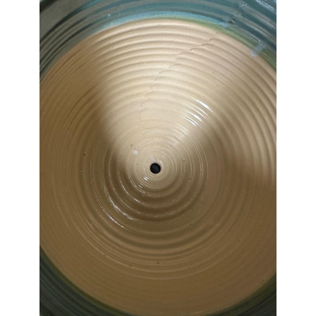 Vintage Celadon-Style Glazed Planter For Sale - Image 11 of 12