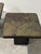 Vintage Side Tables with Sculptural Mosaic Slate Tops by E. Kneip, Set of 2 For Sale - Image 9 of 15