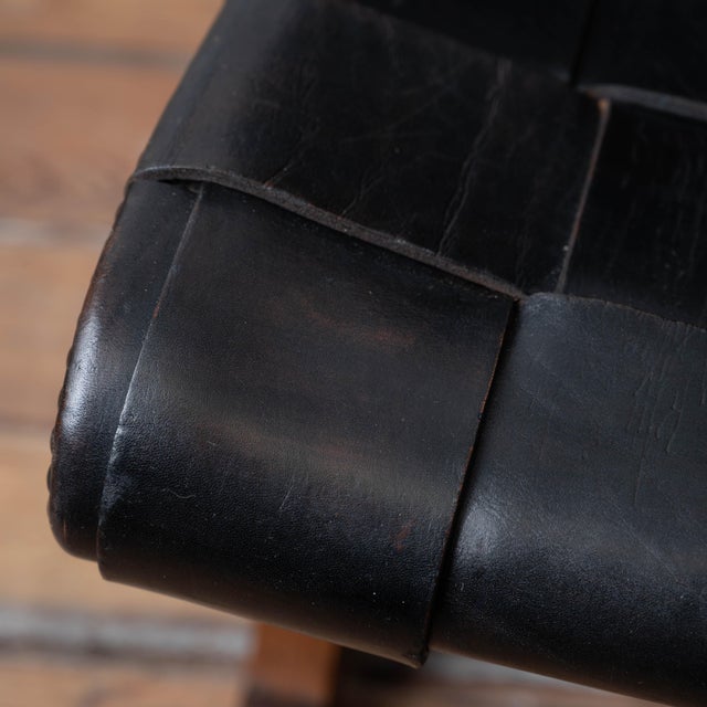 Pierre Lottier Leather Lounge Chair, 1960s For Sale - Image 14 of 18