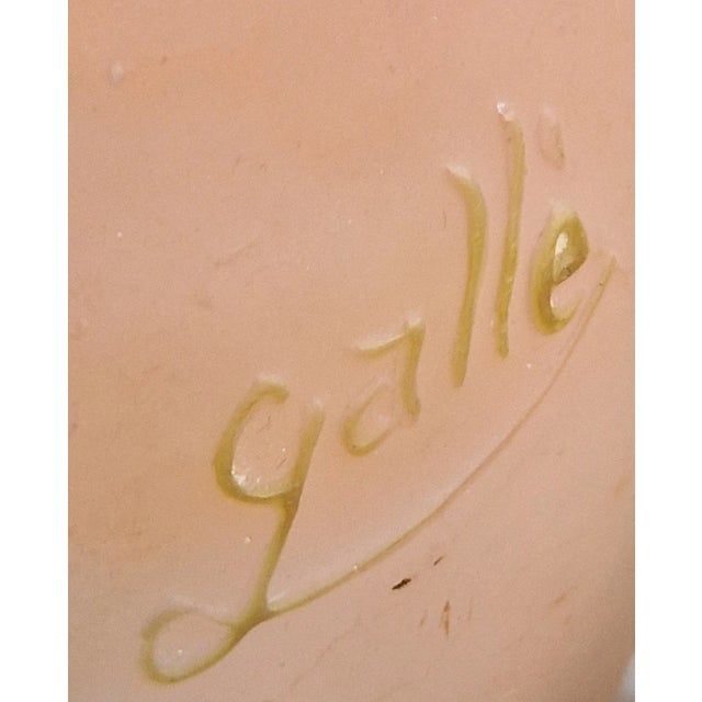 Art Nouveau Emile Galle Nancy (France) - Art Nouveau Floral Vase, c.1900 For Sale - Image 3 of 6