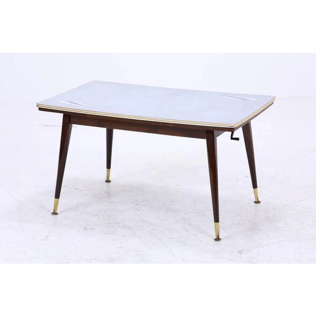 Vintage Crank Coffee Table, 1970s For Sale - Image 4 of 11