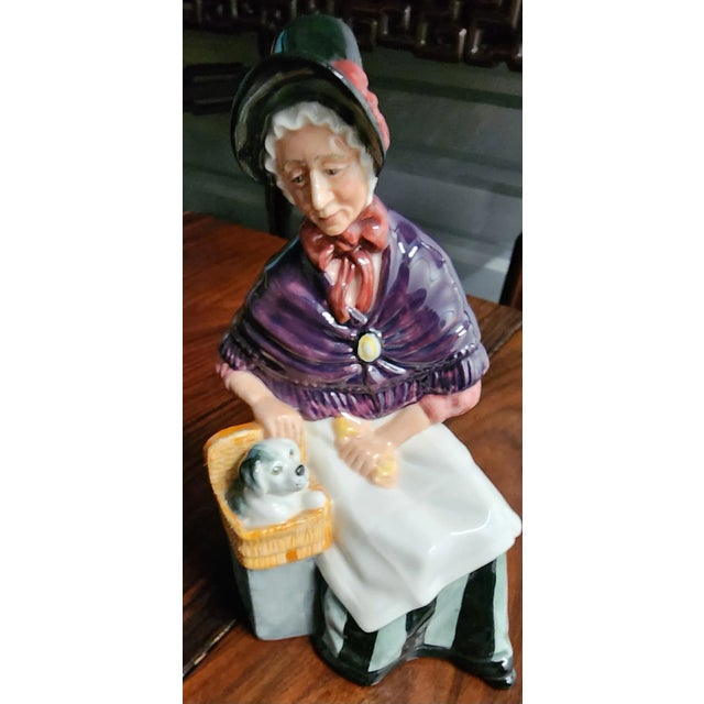 Royal Doulton English Polychrome Painted Fine Porcelain Figurine Titled: "New Companions" Figurine Model No. H.N. 1770...