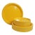 1970's Ingrid Ltd. Chicago Primary Yellow Melamine Dinner Ware - Set of 15 For Sale