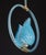 Metal Blue Jewel Murano Glass Pendant by Barovier E Toso, 1950s For Sale - Image 7 of 12