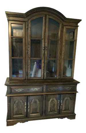 Lighted China Cabinet by Nichols and Stone (Made in America)