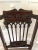 Set of Antique Victorian Side Chairs in Carved Mahogany, 1890 For Sale - Image 4 of 13