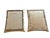 Pair of 1940s Old Florida Black & White Photographs in White Washed Pickled Gilt Frames and Ochre Mat – Palms & Oak-Canopied River For Sale - Image 11 of 11