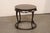 Coffee Vintage Wooden Accent Table, 2 Ft. Diameter For Sale - Image 8 of 13