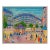 1998 Jean Claude Picot Paris, Merry-Go-Round in the Evening Lithograph For Sale
