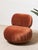 1970’s Burnt Orange Lounge Chair For Sale - Image 12 of 12