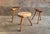 Wood Brutalist Wooden Stool, 1960s For Sale - Image 7 of 10
