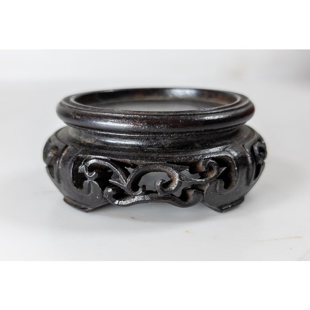 Chinese 19th Century Chinese Carved Hardwood Display Stand Base For Sale - Image 3 of 10