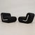 Boomerang Armchairs in Black Stretch Fabric by Rodolfo Bonetto for Flexform, 1970s, Set of 2 For Sale - Image 18 of 18