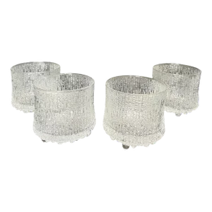 1960s Ultima Thule Tapio Wirkkala for Iittala Finland Cocktail Glasses - Set of 4