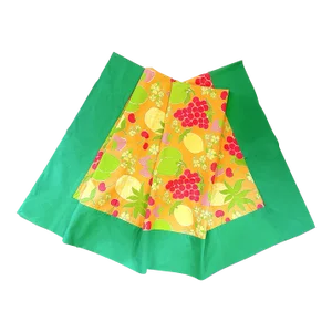 Circa 20th Century Palm Beach Lilly Pulitzer Pink & Green Square Table Topper