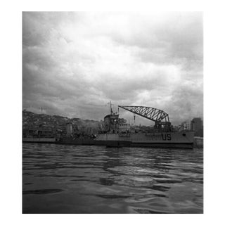 Karl Heinrich Lämmel, Travelling Through Italy, Genova Harbor, Italy, 1939, Photograph For Sale