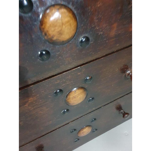 English Charles II Chest of Drawers in Oak For Sale - Image 11 of 18