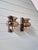 1960s Brass and Smoked Glass Wall Sconces, 1960s, Set of 2 For Sale - Image 5 of 16