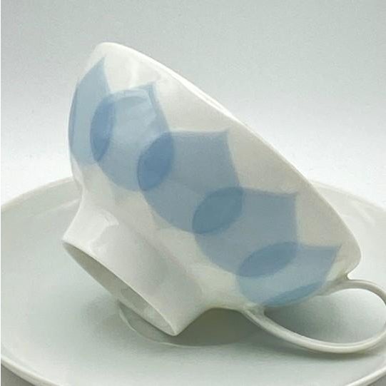 Vintage Bjorn Wiinblad “Lotus Azure” for Rosenthal Studio-Line Coffee & Dessert Service for 12: Complete 40-Piece Set For Sale - Image 14 of 18