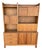 Mid Century Wall Unit Attr to Foster McDavid For Sale