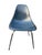 Vintage Mid-Century Modern Blue Fiberglass Shell Chairs, Chrome Legs, Set of Four For Sale - Image 13 of 18