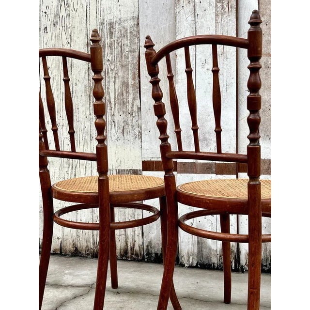 Austrian Chairs by Michael Thonet for Thonet, Set of 2 For Sale - Image 5 of 7