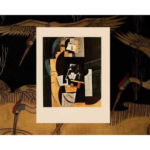 1954 After Pablo Picasso "The Card Player", First Limited Edition Cubist Offset Lithograph For Sale - Image 10 of 13