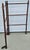 Victorian Late Victorian Mahogany Folding Quilt Rack For Sale - Image 3 of 8