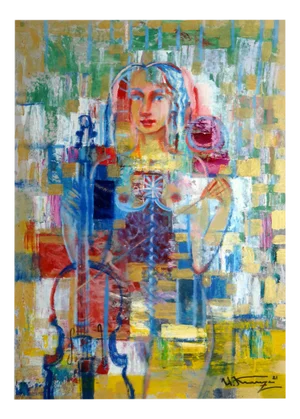 Uldis Krauze, Morning Melody, 2021, Oil on Board